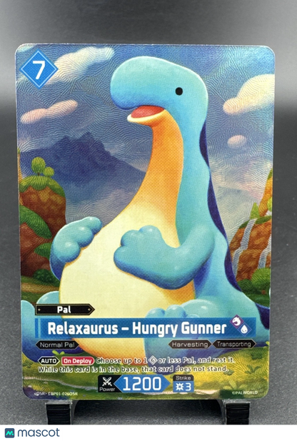 Palworld Relaxaurus Hungry Gunner EBP01-0260SR