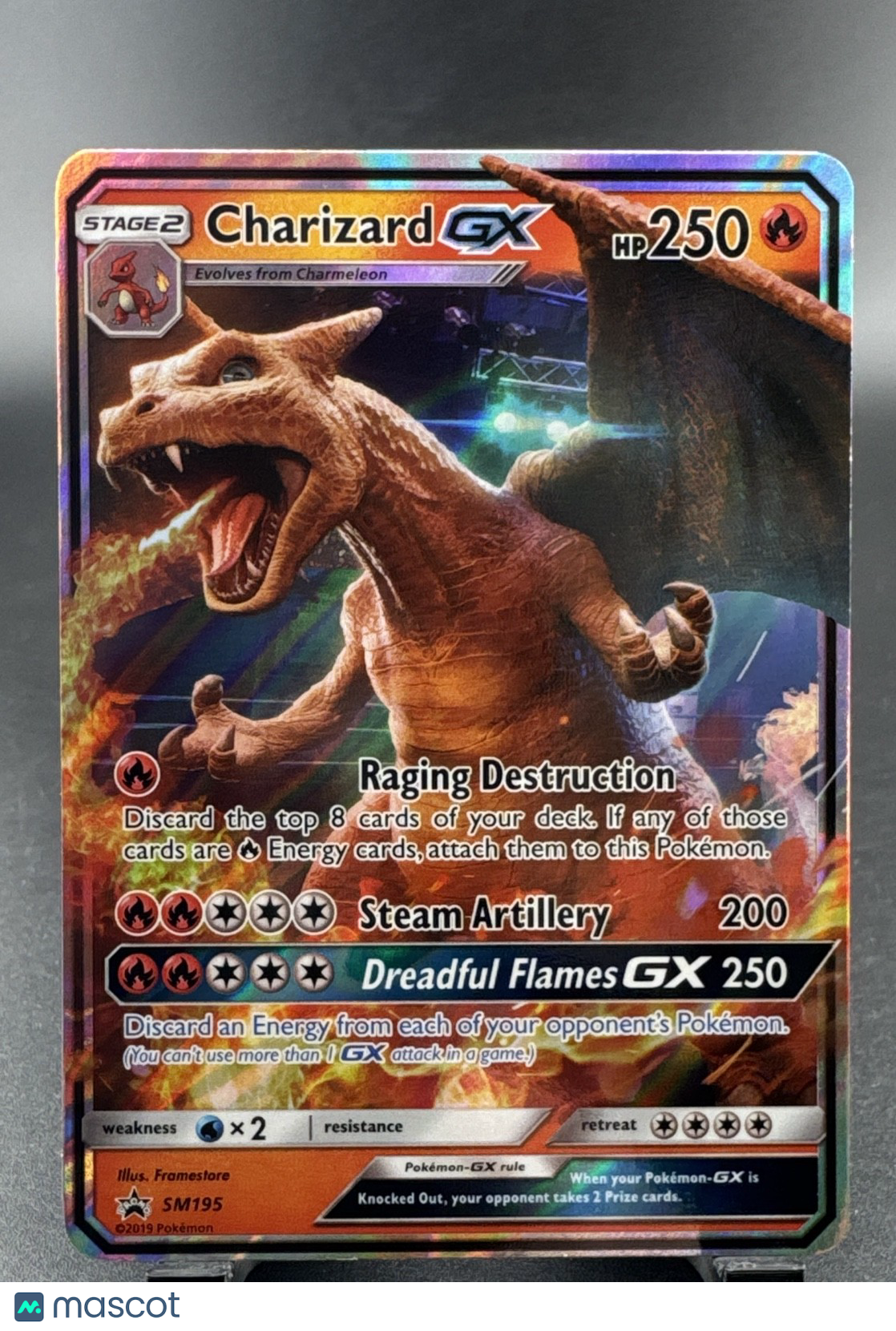 Charizard GX SM195 Sm Holo