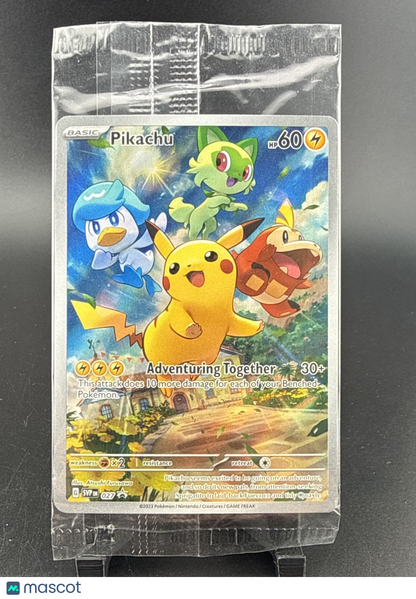 Pikachu 027 Sv: Scarlet & Violet Promo Cards Holo SEALED
