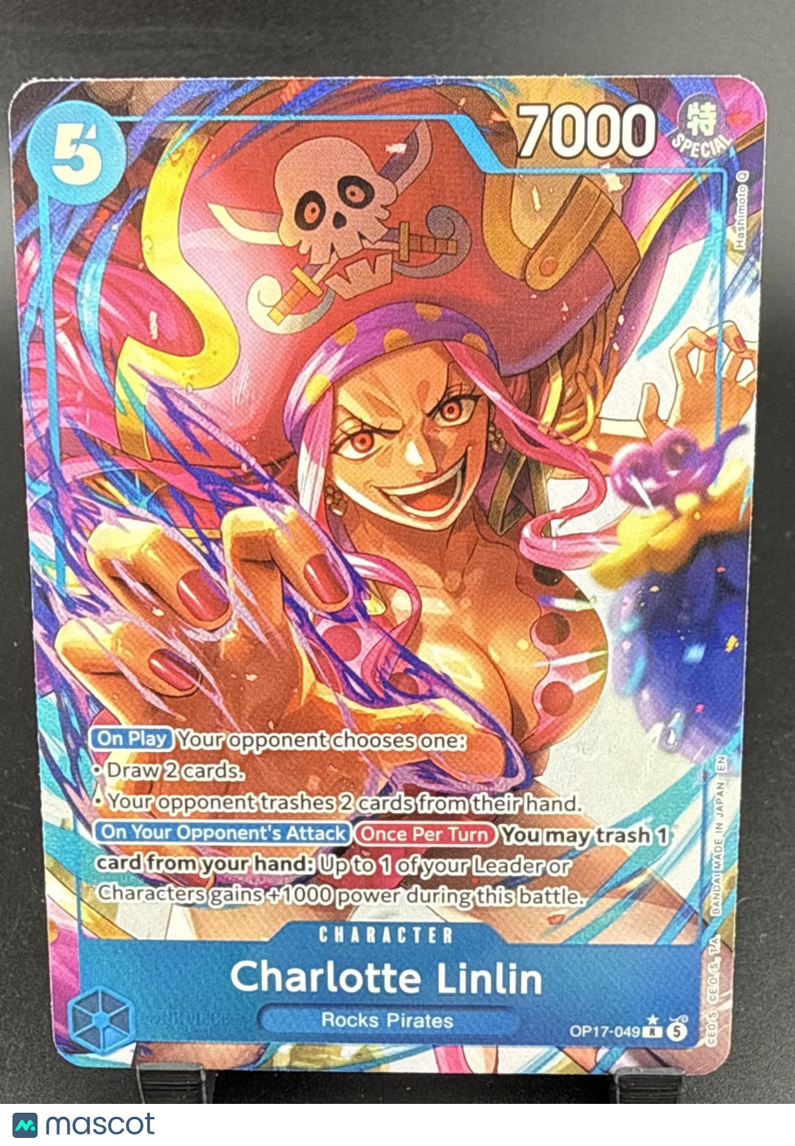 Charlotte Linlin (049) (Alternate Art) OP17-049 The World's Strongest...