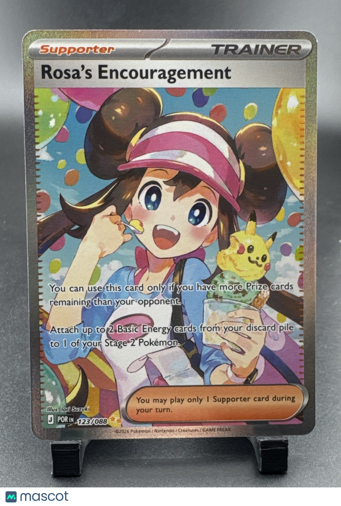 Rosa's Encouragement 123/088 Me03: Perfect Order Holo