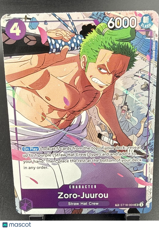 Zoro-Juurou (ST18-004) ST18-004 Emperors in the New World Foil