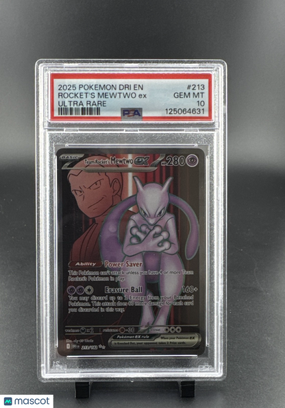 Team Rocket's Mewtwo ex 213/182 Sv10: Destined Rivals Holo