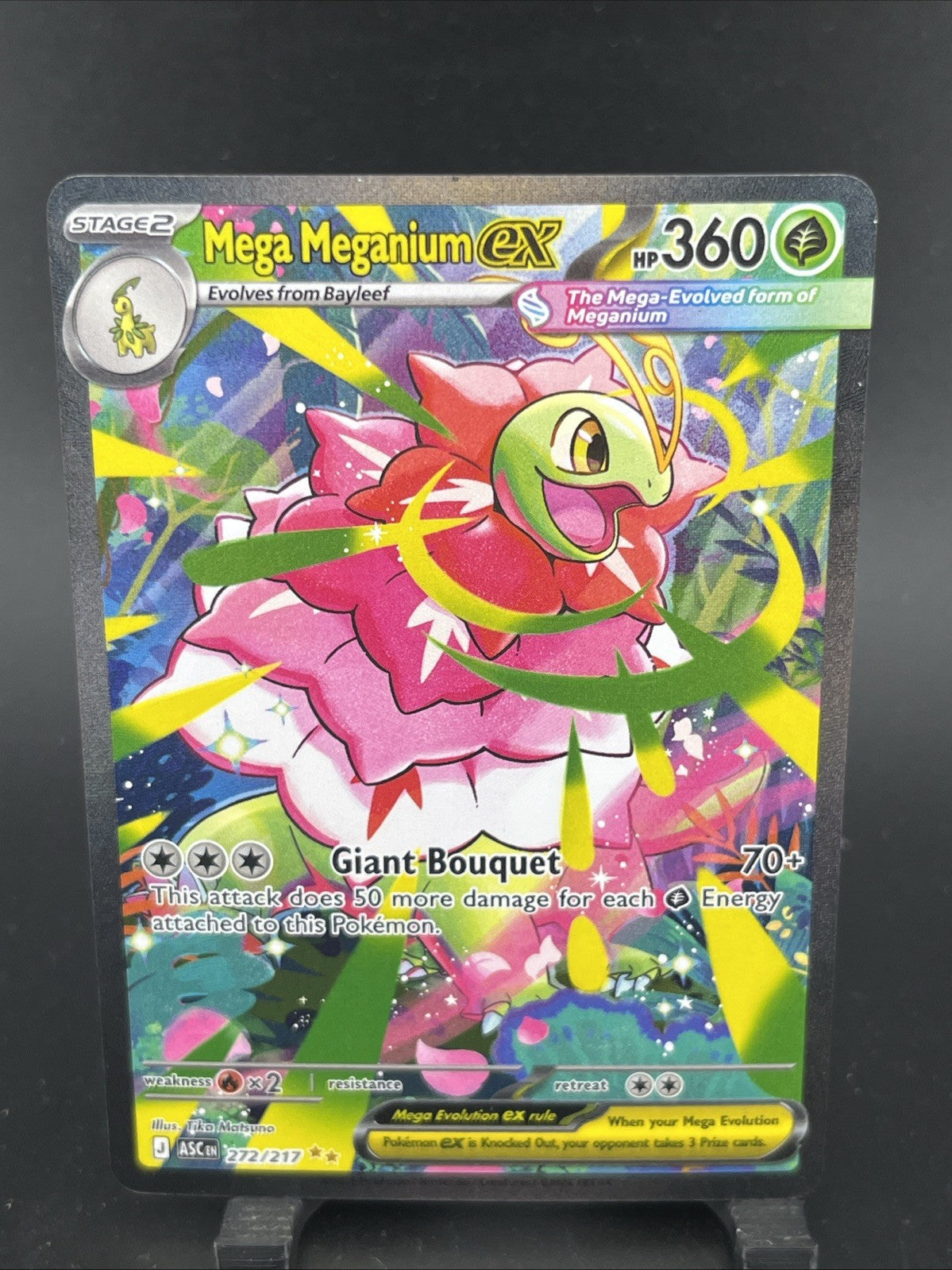 Mega Meganium ex 272/217 Me: Ascended Heroes Holo