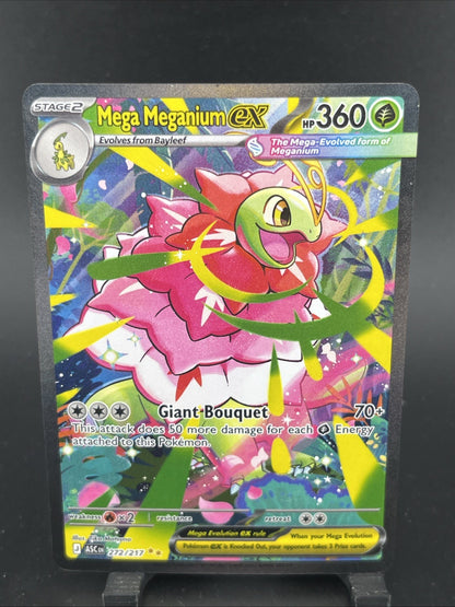 Mega Meganium ex 272/217 Me: Ascended Heroes Holo