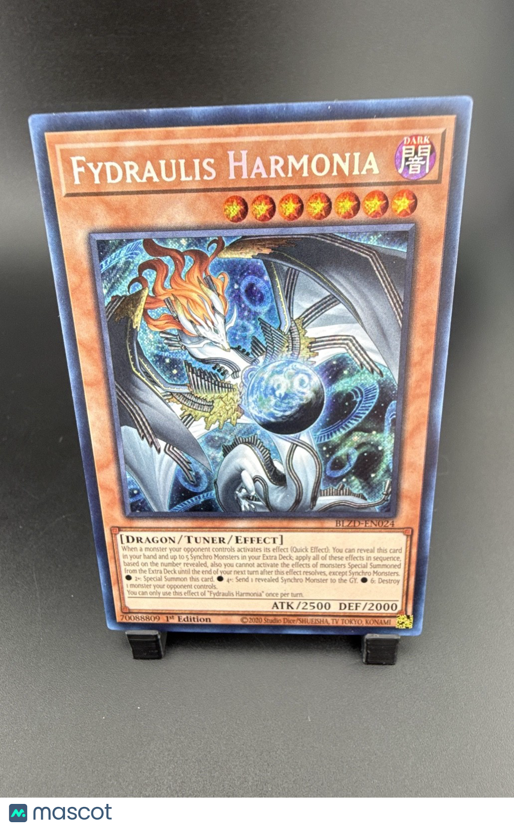 Fydraulis Harmonia BLZD-EN024 Blazing Dominion 1st Edition