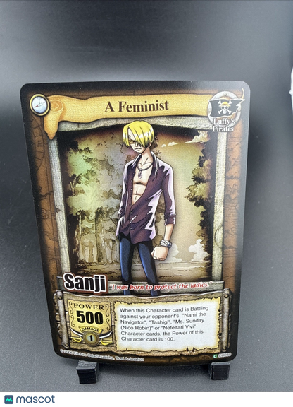 One Piece Passage to the Grand Line CCG Sanji A Feminist Foil Card CH088 (24)