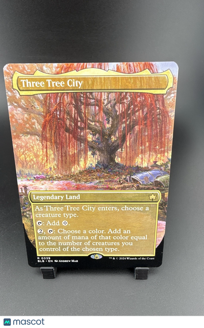 Three Tree City (Borderless) (0339) Bloomburrow Regular