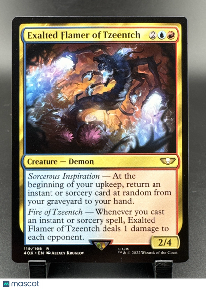 Exalted Flamer of Tzeentch Universes Beyond: Warhammer 40000 Regular