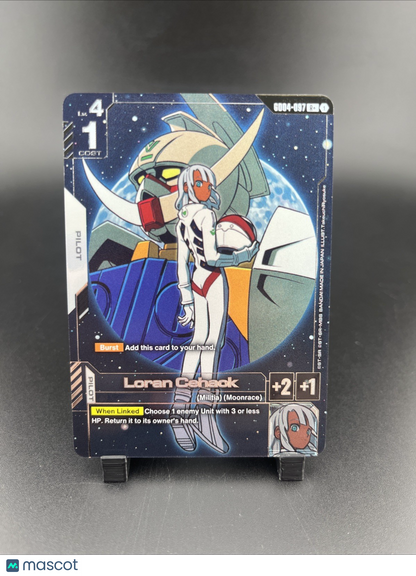 Loran Cehack GD04-097 R+ Phantom Aria Gundam Card Game NM