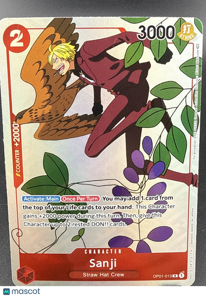 Sanji (Gift Collection 2023) OP01-013 One Piece Promotion Cards Foil