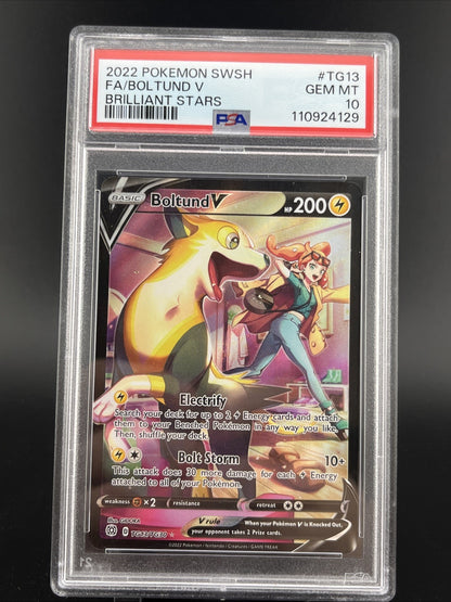 Boltund V TG13/TG30 Swsh09: Brilliant Stars Trainer Gallery Holo