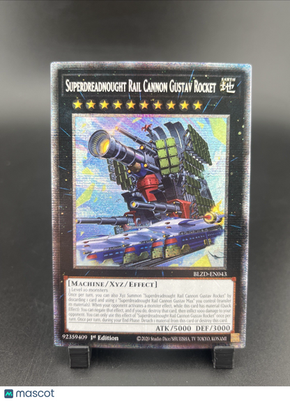 Superdreadnought Rail Cannon Gustav Rocket (Starlight Rare) BLZD-EN043...