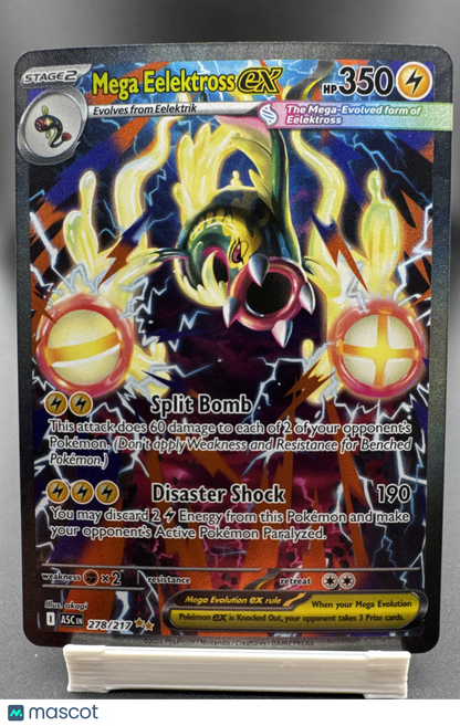Mega Eelektross ex 278/217 Me: Ascended Heroes Holo
