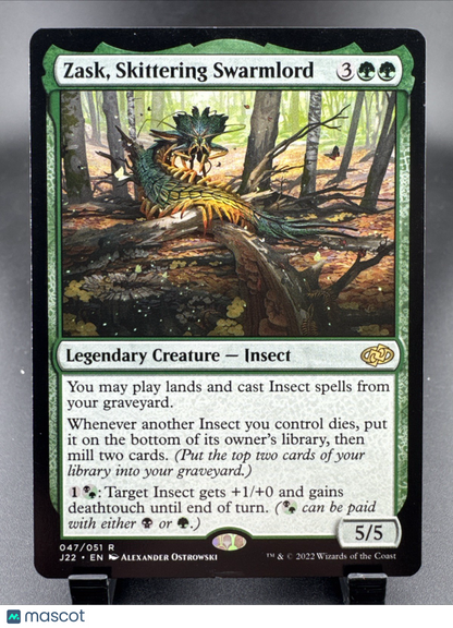 Zask, Skittering Swarmlord Jumpstart 2022 Regular