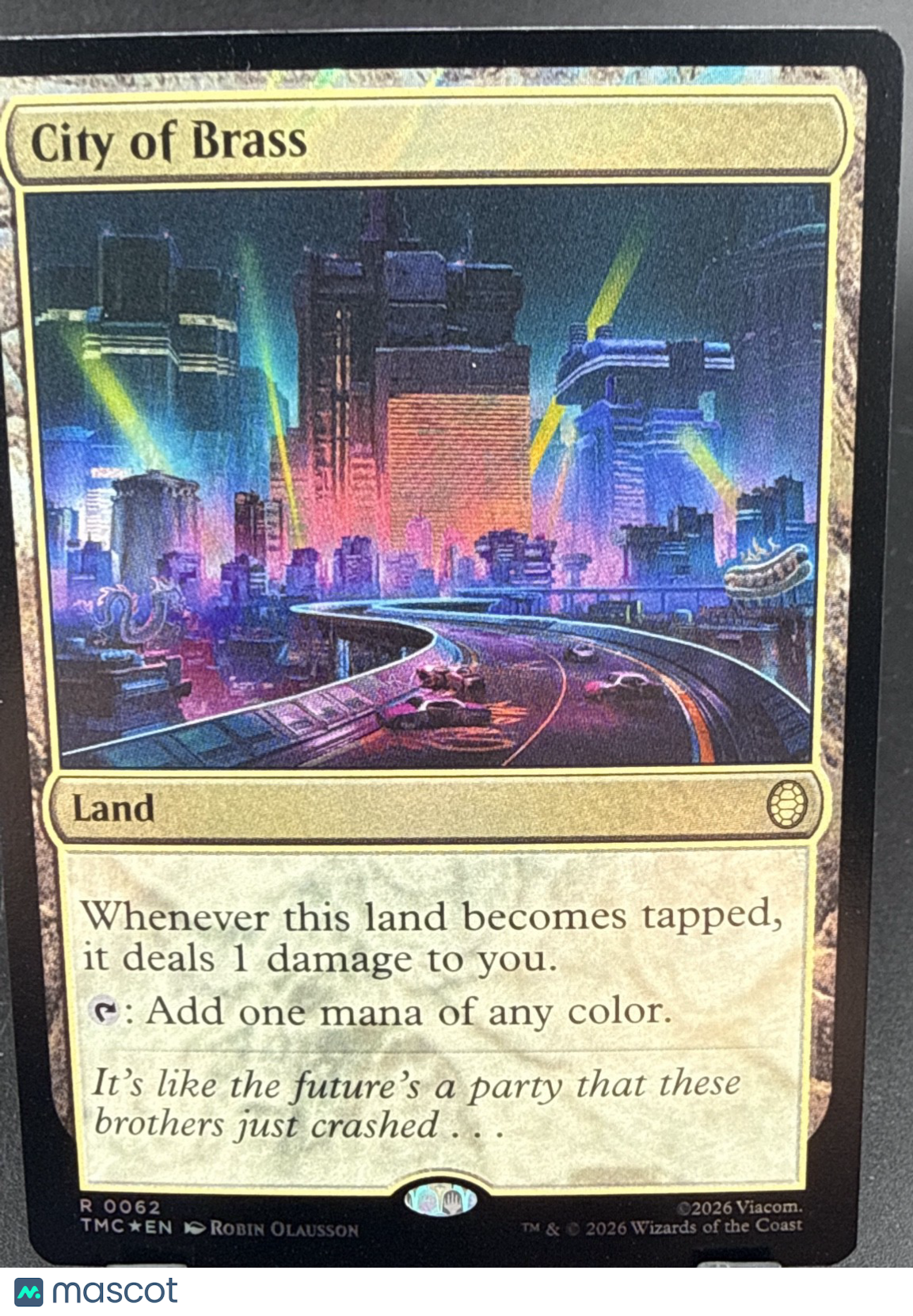 City of Brass Commander: Teenage Mutant Ninja Turtles Foil