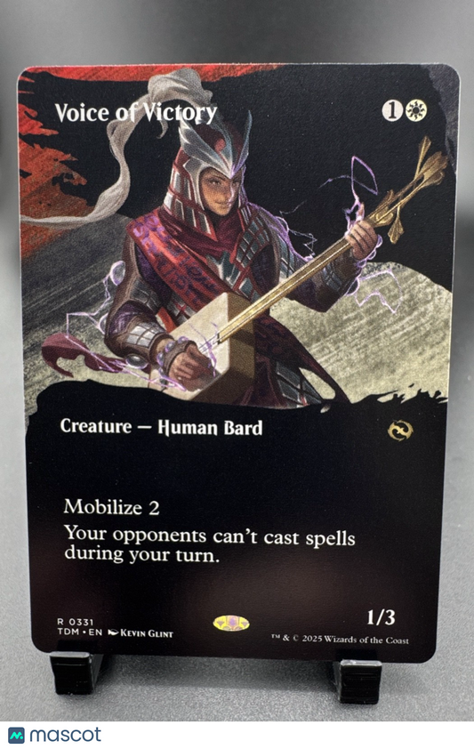 Voice of Victory (Borderless) Tarkir: Dragonstorm Regular