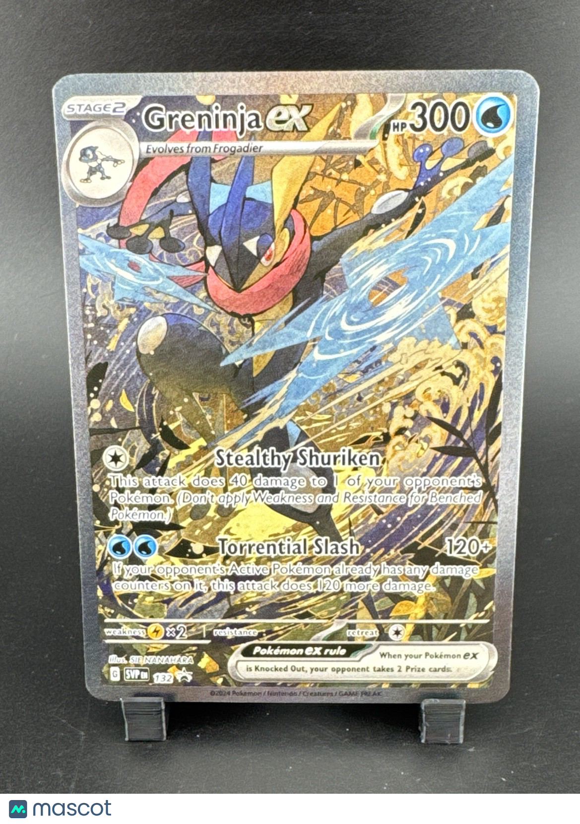 Greninja ex 132 Sv: Scarlet & Violet Promo Cards Holo