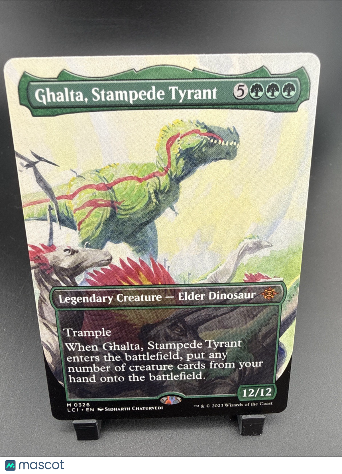 Mtg Ghalta Stampede Tyrant Borderless