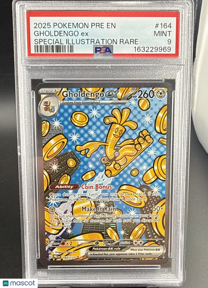 Gholdengo ex 164/131 Sv: Prismatic Evolutions Holo