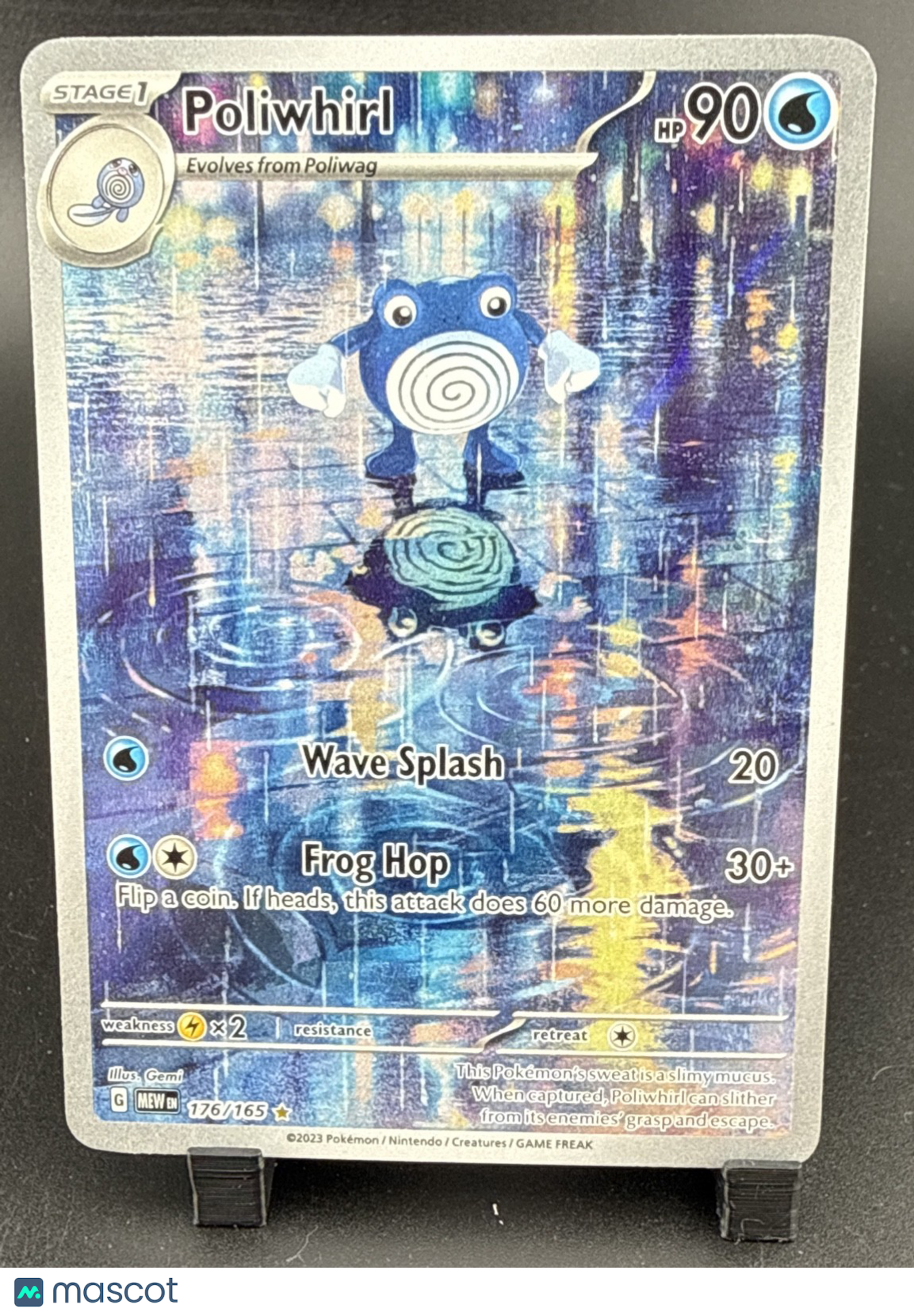 Poliwhirl 176/165 Sv: Scarlet & Violet 151 Holo