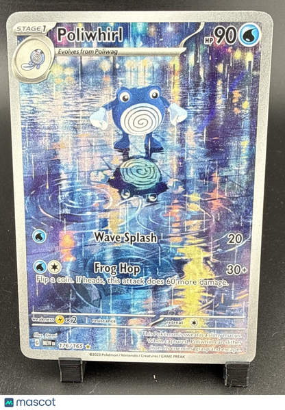 Poliwhirl 176/165 Sv: Scarlet & Violet 151 Holo