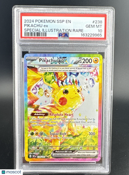 Pikachu ex 238/191 Sv08: Surging Sparks Holo