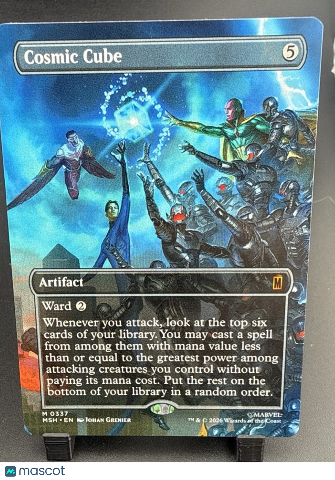 Cosmic Cube (Borderless) (0337) MSH 337 M Marvel Super Heroes NM