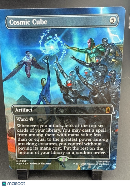 Cosmic Cube (Borderless) (0337) MSH 337 M Marvel Super Heroes NM