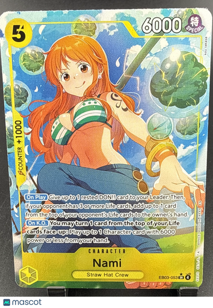 Nami (053) (Alternate Art) EB03-053 Extra Booster: One Piece Heroines Edition...