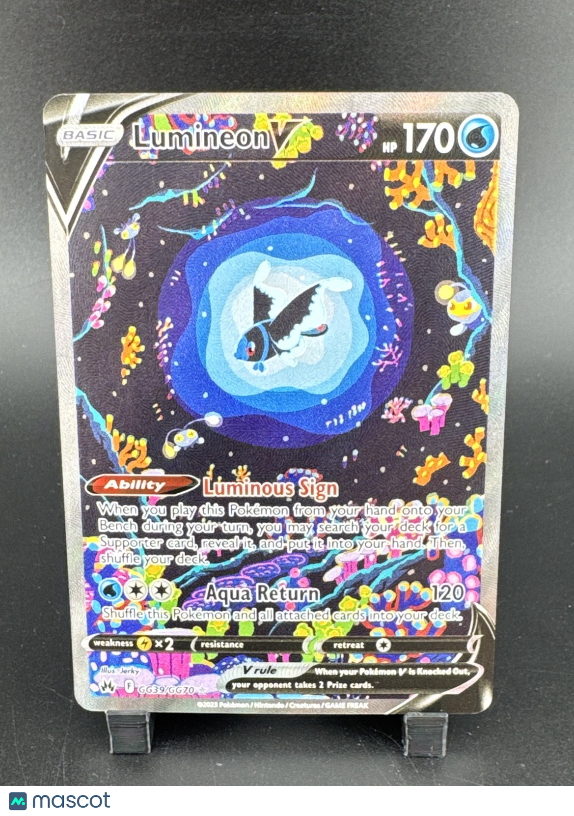 Lumineon V GG39/GG70 SWSH: Crown Zenith: Galarian Gallery Holo