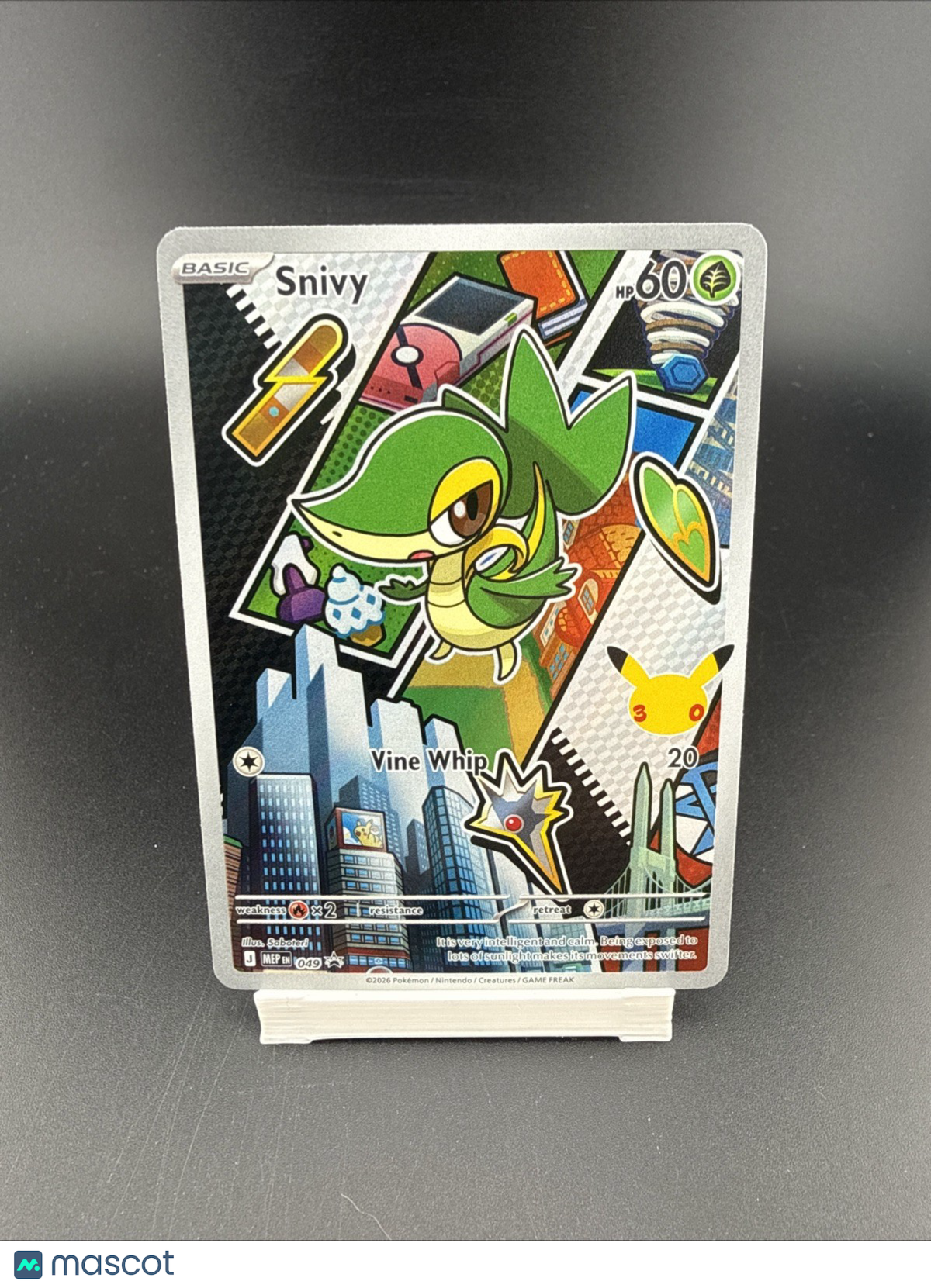 SNIVY 049 MEP - MEGA EVOLUTION BLACK STAR PROMO : FIRST PARTNER SERIES 2 NM