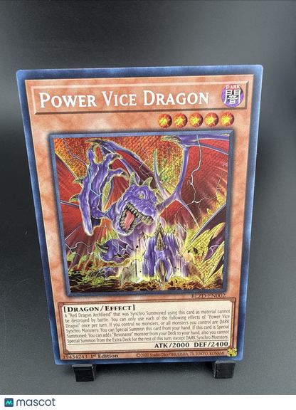 Power Vice Dragon BLZD-EN002 Yugioh Blazing Dominion LP