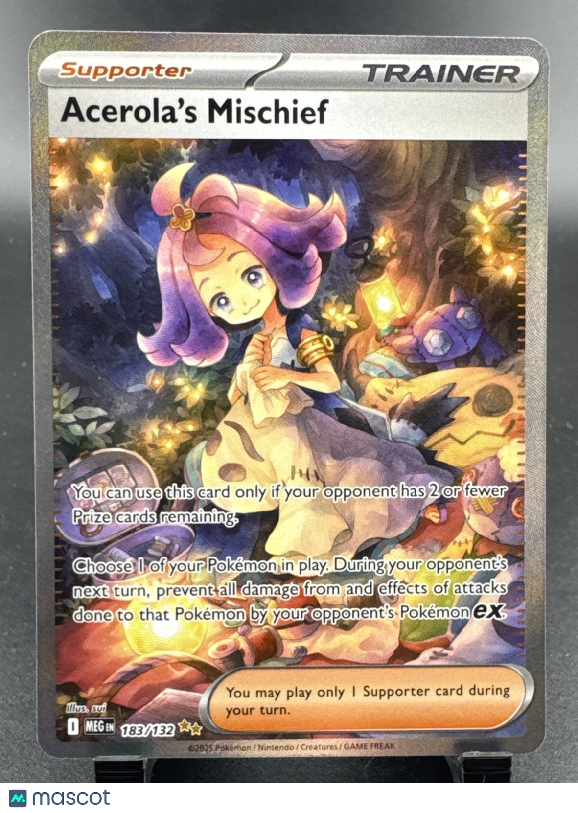 Acerola's Mischief 183/132 Me01: Mega Evolution Holo