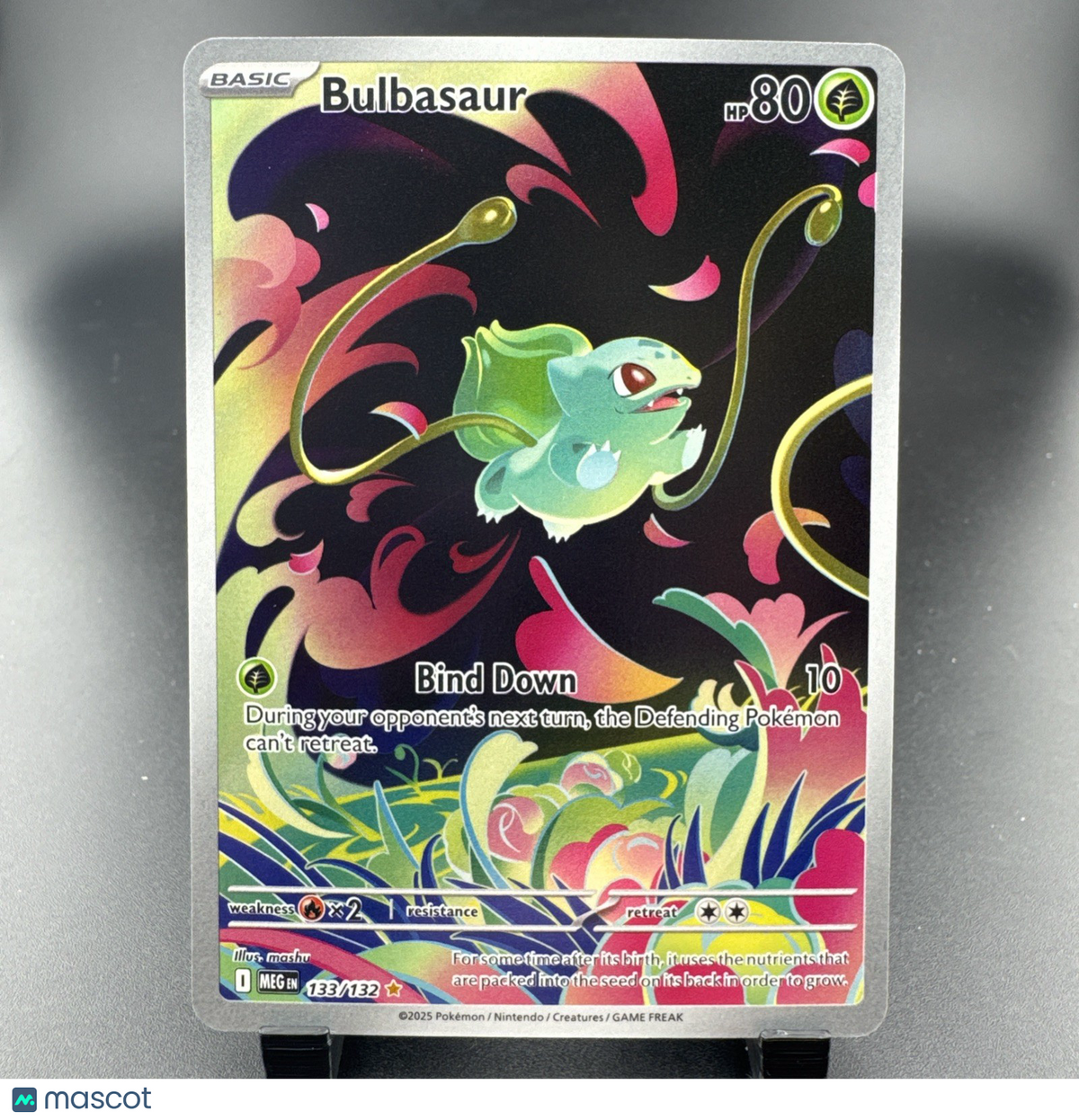 Bulbasaur 133/132 Me01: Mega Evolution Holo