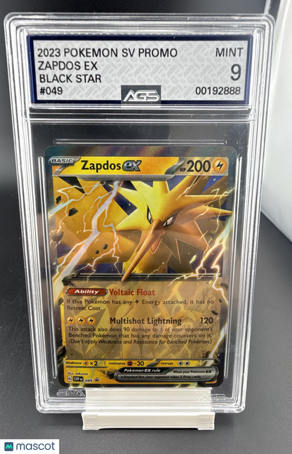 Zapdos ex 049 PROMO Holo