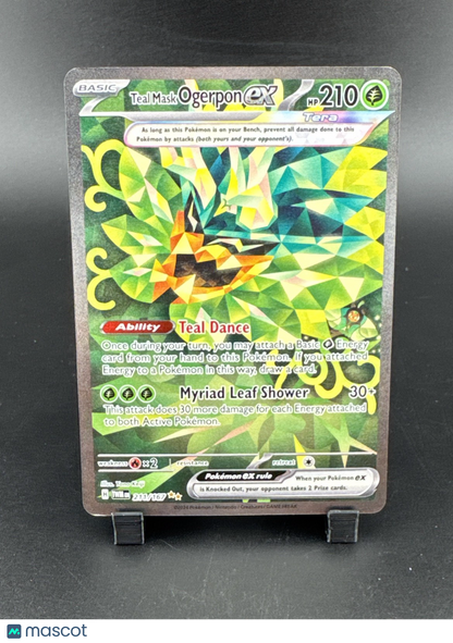 Teal Mask Ogerpon ex 211/167 Sv06: Twilight Masquerade Holo