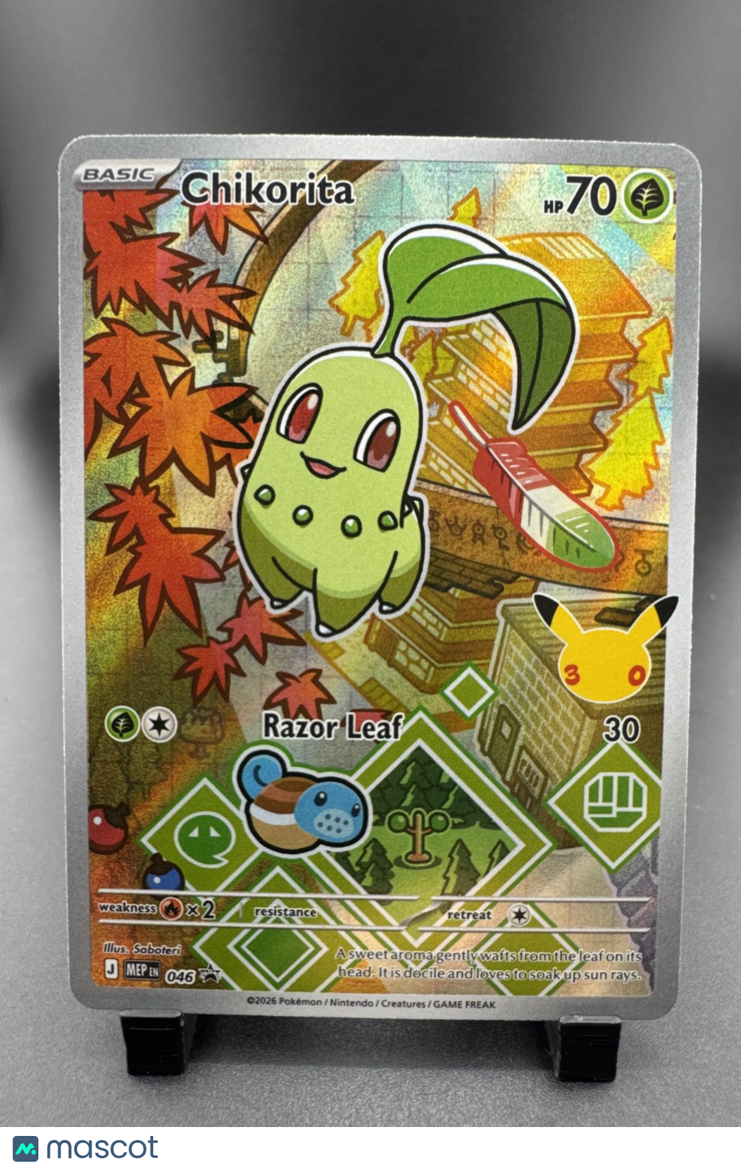 Chikorita 046 Me: Mega Evolution Promo Holo