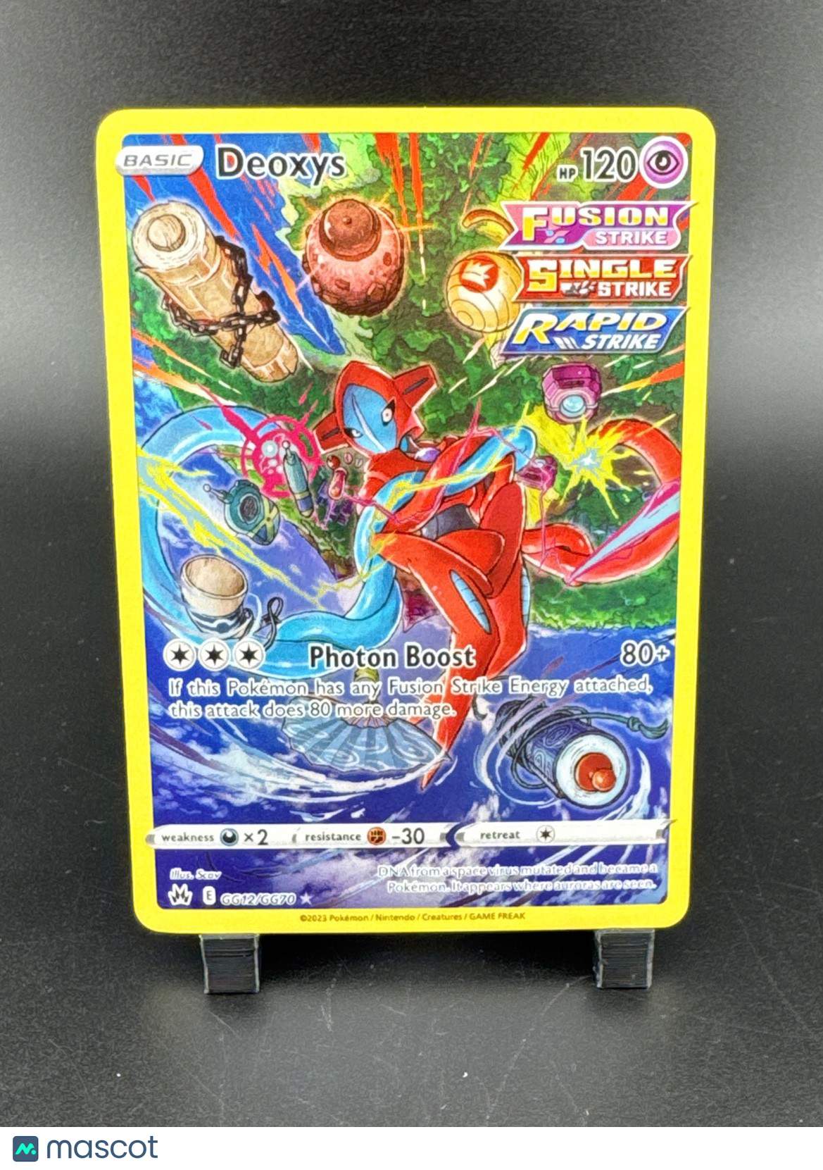 Deoxys GG12/GG70 SWSH: Crown Zenith: Galarian Gallery Holo