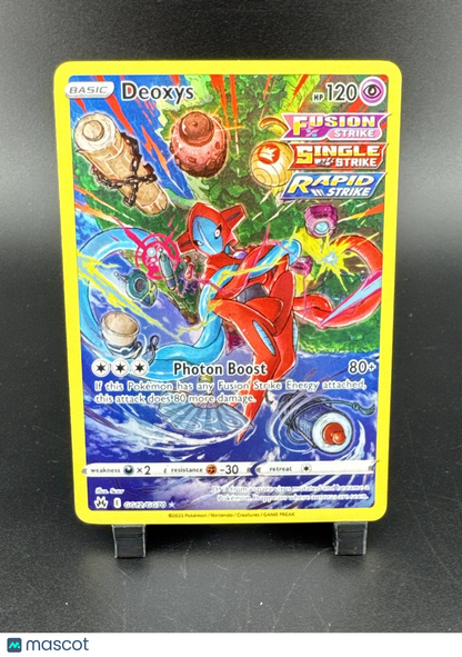 Deoxys GG12/GG70 SWSH: Crown Zenith: Galarian Gallery Holo