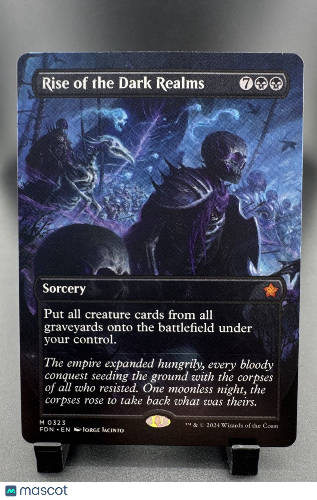 Rise of the Dark Realms (Borderless) Foundations Regular