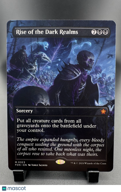 Rise of the Dark Realms (Borderless) Foundations Regular