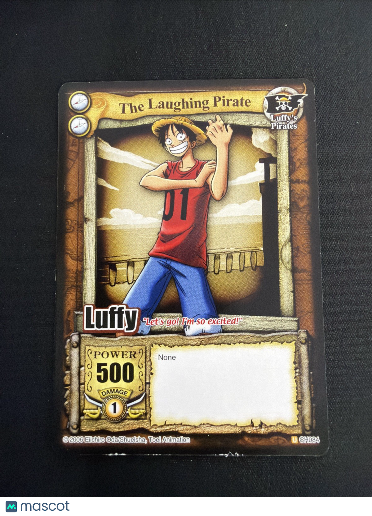 One Piece CCG The Guidepost of Pirates Luffy CH030 2005 Vintage English