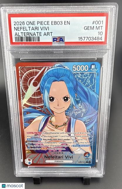 Nefeltari Vivi (001) (Alternate Art) EB03-001 Extra Booster: One Piece Heroines