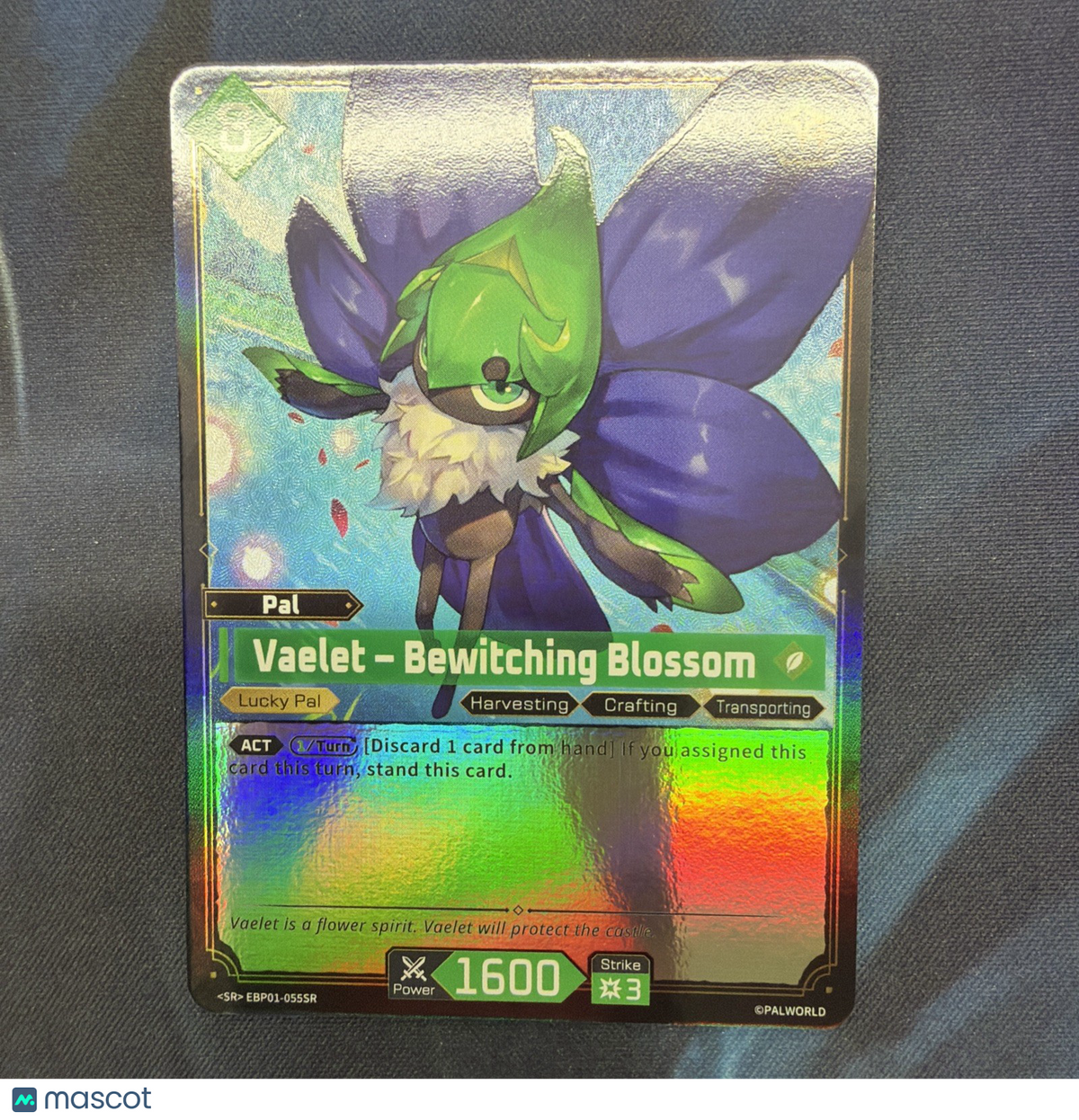 Vaelet Bewitching Blossom EBP01-055 SR NM/M Palworld Dawn of Palpagos