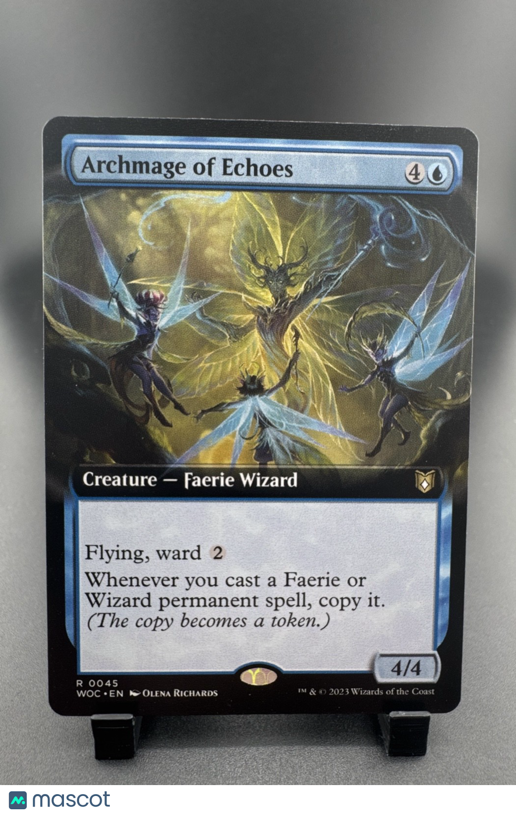 Archmage of Echoes (Extended Art) Commander: Wilds of Eldraine Regular