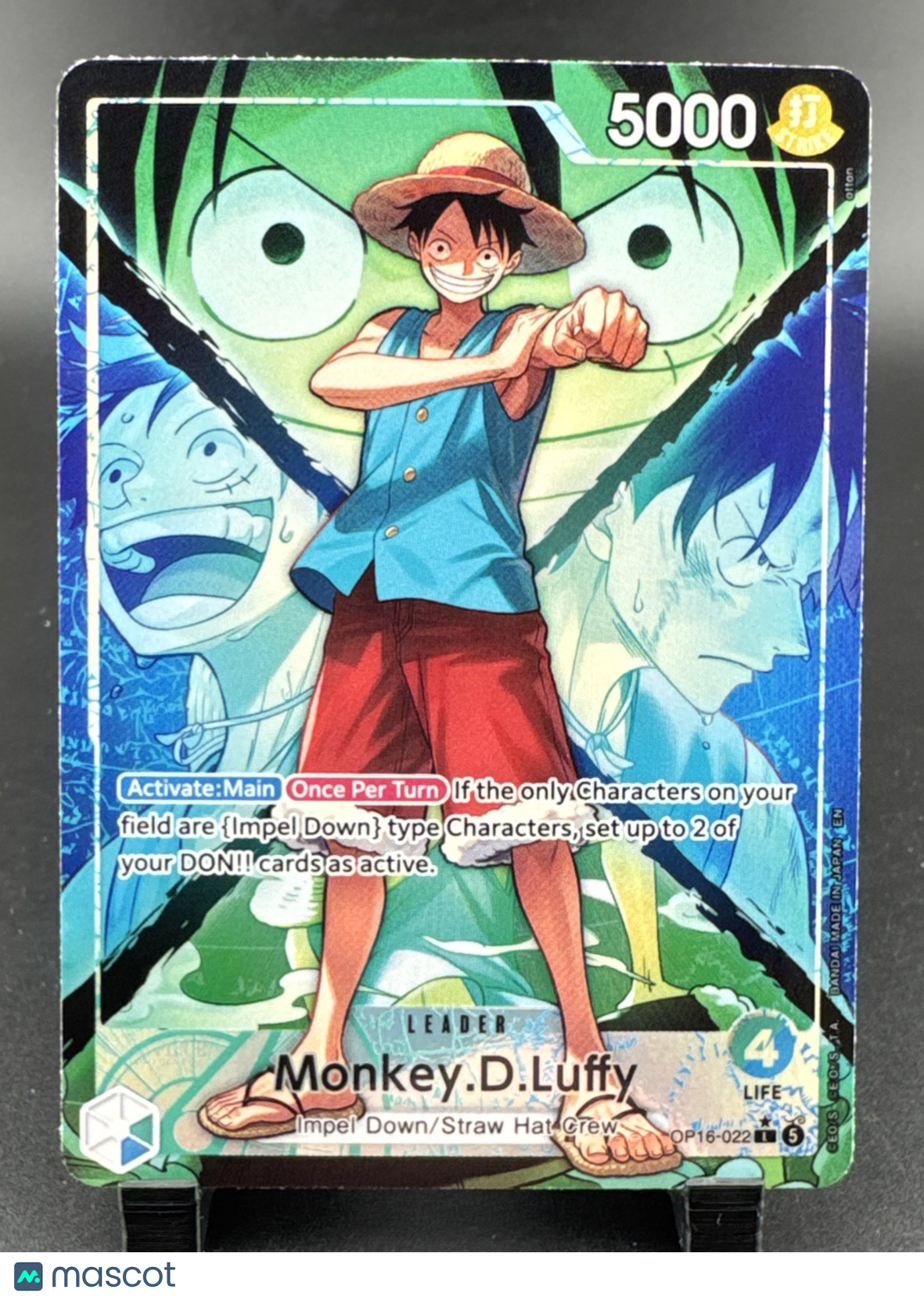 Monkey.D.Luffy (022) (Alternate Art) OP16-022 The Time of Battle Foil
