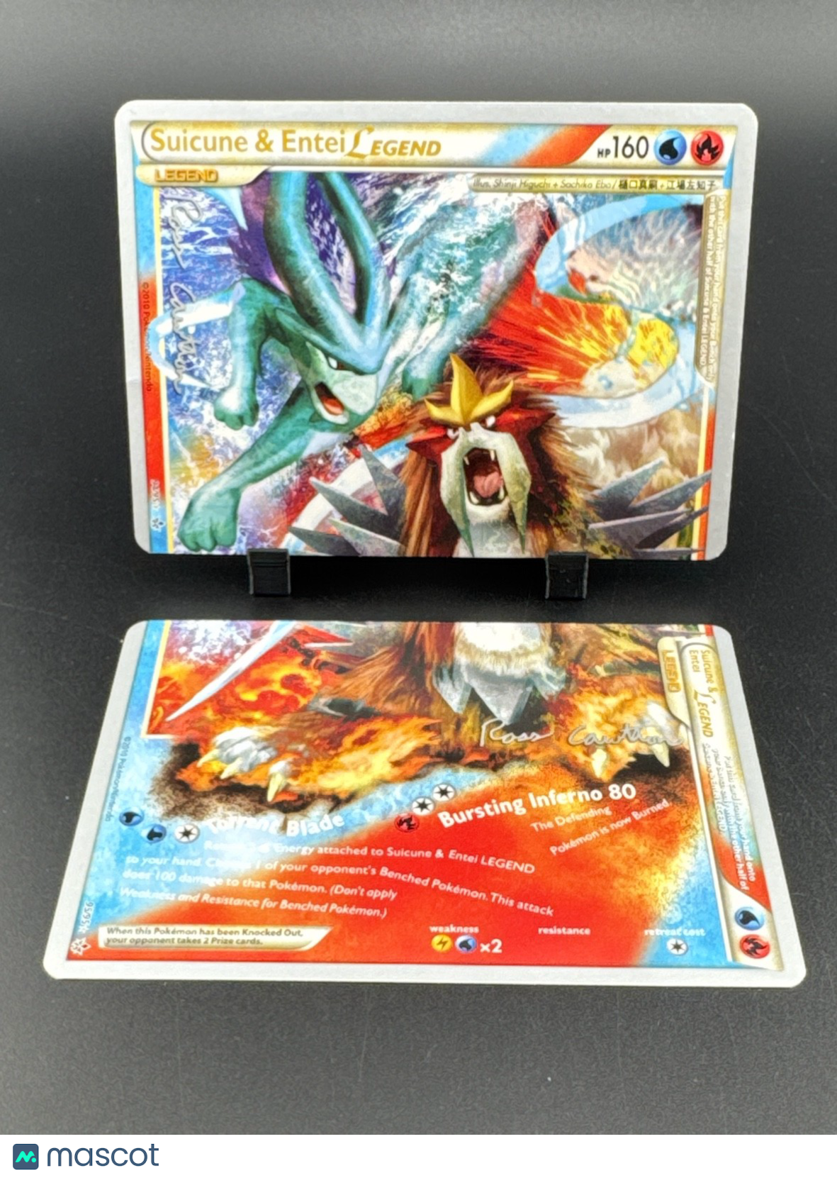 Suicune & Entei LEGEND - 2011 Top & Bottom 94/95 And 95/95 World Championship