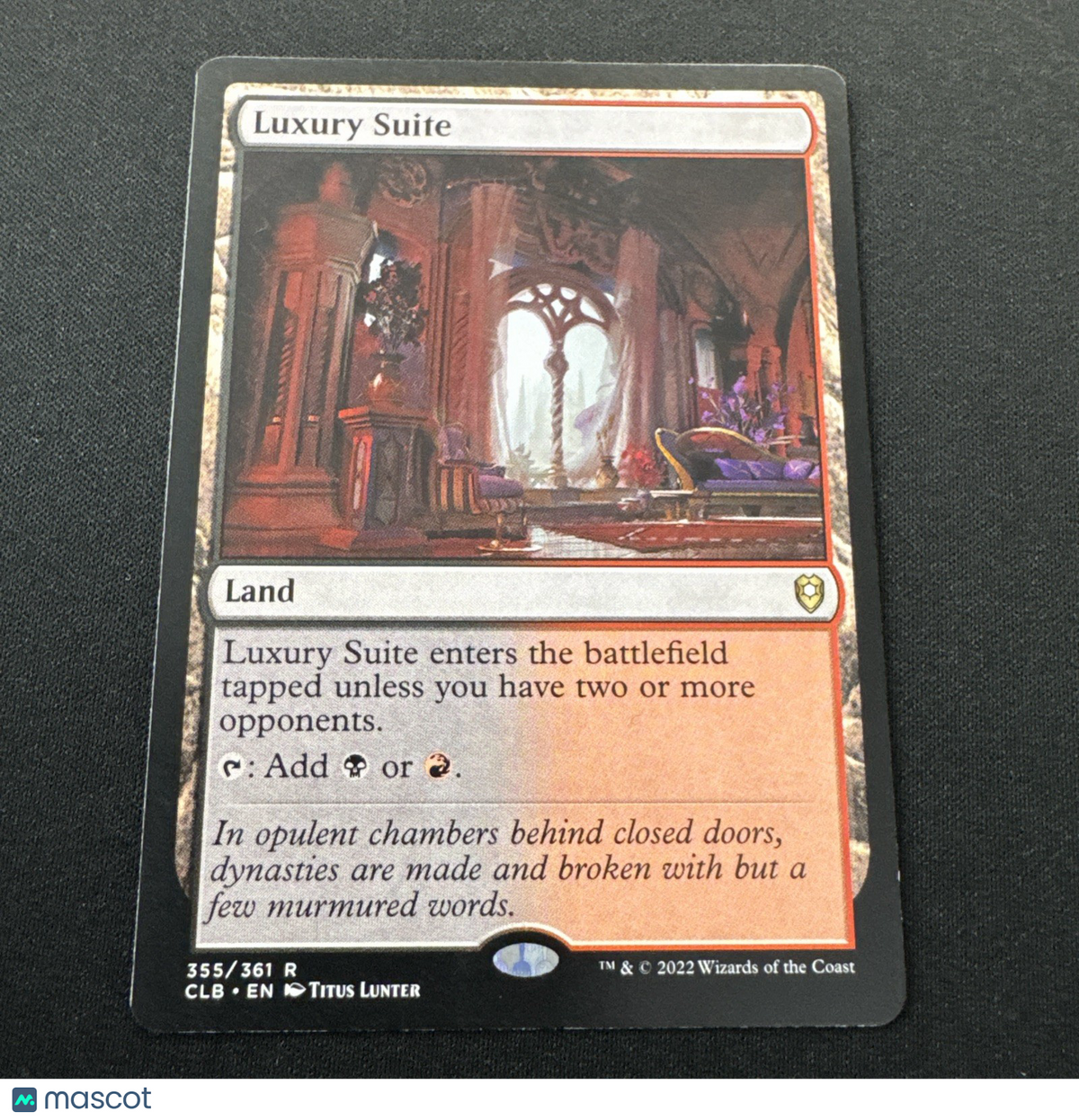 Luxury Suite (Extended Art) 602 MTG Commander Legends: Battle for Baldur's Gate