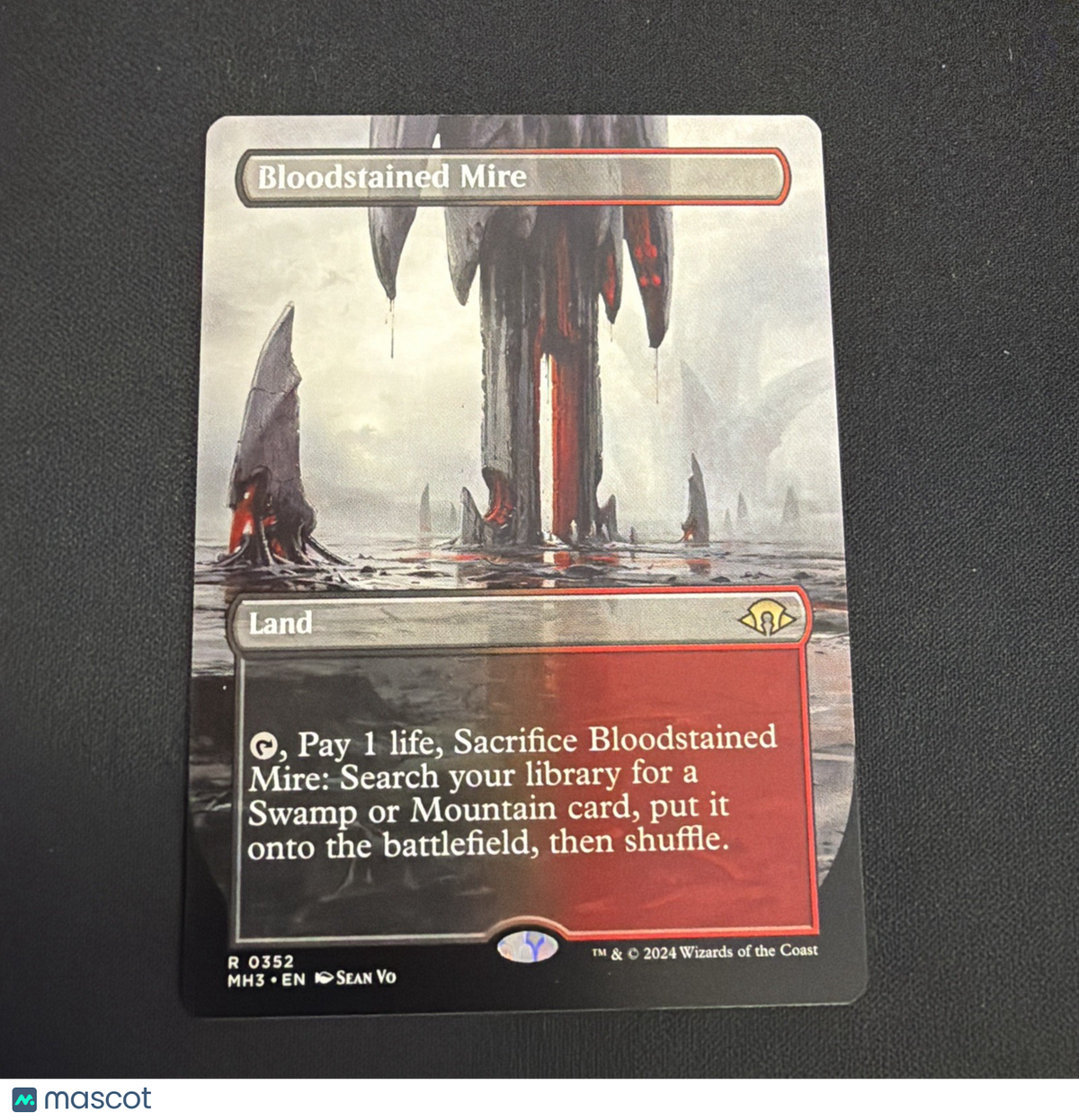 Bloodstained Mire 0352 Modern Horizons 3 Rare Regular English Land MTG